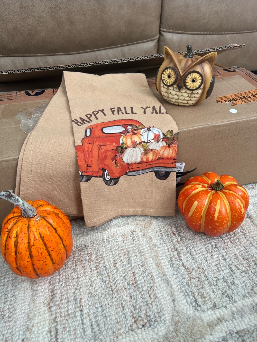 Fall decorative home decor
